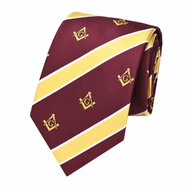 Red Striped Tie