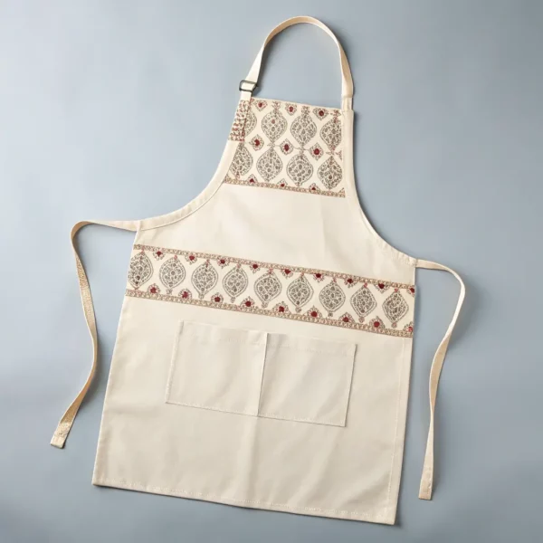 Floral Print Apron